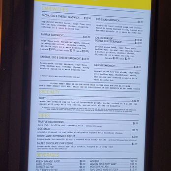 Eggslut - Menu - Breakfast & Brunch Near Me - Las Vegas, Nevada Eggslut - Menu - Breakfast & Brunch Near Me - Las Vegas, Nevada