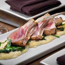 La Cave Wine & Food Hideaway - New Zealand lamb, mascarpone polenta