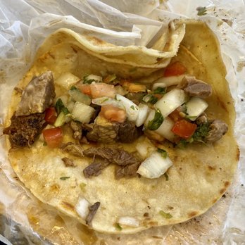 El Taco Express - Lengua (Beef Tongue) Taco - El Taco Express - Mexican Near Me - Springfield, Oregon