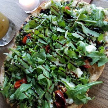 The Warren - Arugula and goat cheese flatbread - Gastropubs Near Me - New York, New York The Warren - Arugula and goat cheese flatbread - Gastropubs Near Me - New York, New York