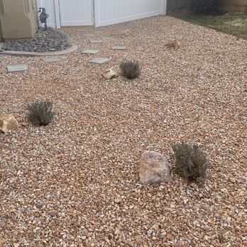 JNR Home Improvements - Side yard by JNR - Landscaping Near Me - Palmdale, California