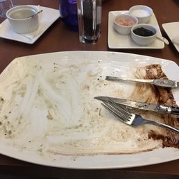 Yeah.. that's all that was left from my 14 oz wagyu rib eye