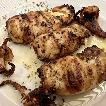 Bahari Estiatorio - Grilled squid - Greek Near Me - Astoria, New York Bahari Estiatorio - Grilled squid - Greek Near Me - Astoria, New York