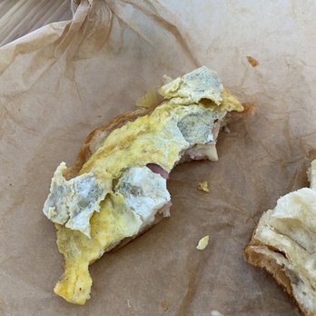 Vicky Bakery - What is this black stuff in my croissant breakfast sandwich?? - Bakeries Near Me - Hialeah, Florida