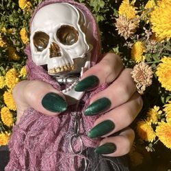 Kamia Nail Lounge - 10.30.2025. Color #766 "Mistletoe Mania"