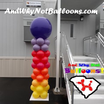 And Why Not Balloons - Balloon column Balloon decor decorations Greenville SC Anderson SC Spartanburg SC - Balloon Services Near Me And Why Not Balloons - Balloon column Balloon decor decorations Greenville SC Anderson SC Spartanburg SC - Balloon Services Near Me