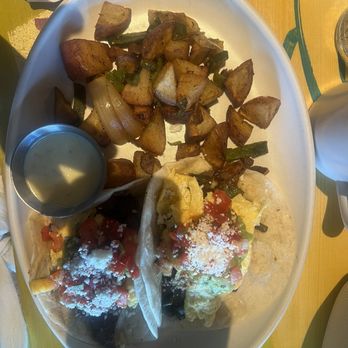 Cactus Restaurants - Alki Beach - Brunch tacos - not flavorful - Tex-Mex Near Me - Seattle, Washington