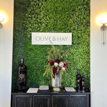 Olive & Hay - Entrance decor - Italian Near Me - Napa, California Olive & Hay - Entrance decor - Italian Near Me - Napa, California
