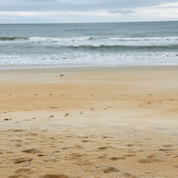 Varn Park - Sand & Sea - mix of mushy sand and fine shells - Beaches Near Me - Palm Coast, Florida