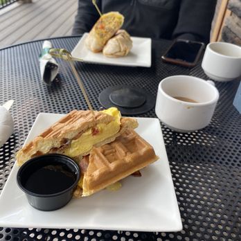 3812 Bistro - Waffleini and breakfast burrito - Wine Bars Near Me - Watkins Glen, New York 3812 Bistro - Waffleini and breakfast burrito - Wine Bars Near Me - Watkins Glen, New York