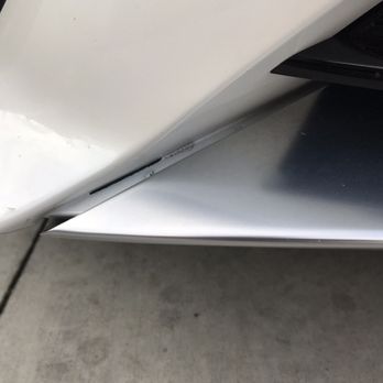 Audi Stuart - Front chin spoiler not installed correctly ( they claim it is original) - Car Dealers Near Me - Stuart, Florida Audi Stuart - Front chin spoiler not installed correctly ( they claim it is original) - Car Dealers Near Me - Stuart, Florida