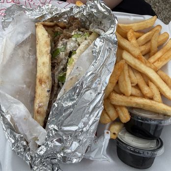 Shawerma House - Lamb gyro wrap with fries - Middle Eastern Near Me - Summerville, South Carolina Shawerma House - Lamb gyro wrap with fries - Middle Eastern Near Me - Summerville, South Carolina