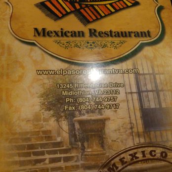 El Paso - Mexican Near Me - Midlothian, Virginia El Paso - Mexican Near Me - Midlothian, Virginia
