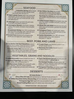 Menu photo 1 One Eleven Fenton, MI