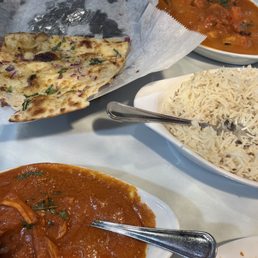 Chicken Tikka Masala Onion Naan Plain Rice Chicken Tikka Masala Onion Naan Plain Rice