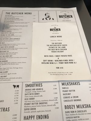 Menu photo 3 The Butcher Berlin, BE
