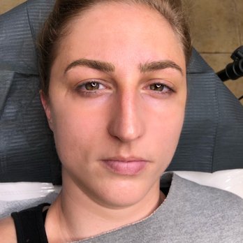 Emily Brows - After. Sooo happy she took my brows from completely unrelated and made them sisters! - Permanent Makeup Near Me - San Diego, California