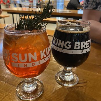 Sun King - Fishers - Seasonal spritz and new bourbon barrel beer - Breweries Near Me - Fishers, Indiana
