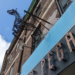 Red Pegasus - Front entrance signage