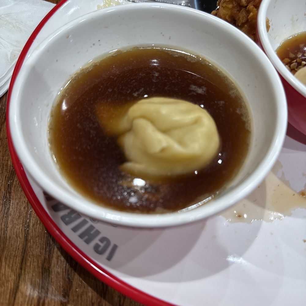 Salty wonton soup Salty wonton soup