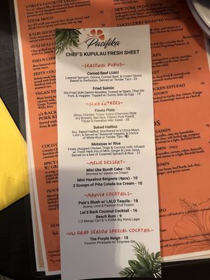 Menu photo 6 Pasifika Grill & Bar Bellevue, WA