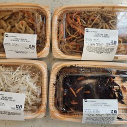 Nijiya Market - Lotus, kinpira and hijiki salads - all my favorite!