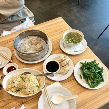 dan modern chinese - Shrimp Fried Rice, Pork XLB, Crispy Pork + Shrimp Dumplings, String Beans, & Oxtail Soup (ig: @cravingswithcat) - Chinese Near Me - Manhattan Beach, California dan modern chinese - Shrimp Fried Rice, Pork XLB, Crispy Pork + Shrimp Dumplings, String Beans, & Oxtail Soup (ig: @cravingswithcat) - Chinese Near Me - Manhattan Beach, California