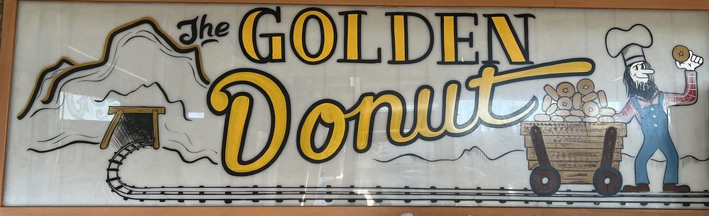 The Golden Donut Logo