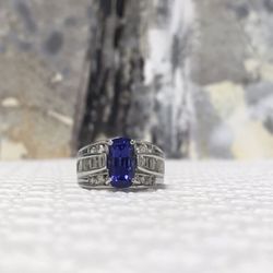 *Transformation Tuesday* this is the result of changing the Marquise into a Tanzanite! Vibrant and stunning!!!!!!