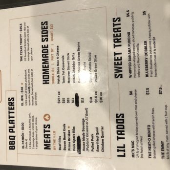Hurtado Barbecue - Menu - Barbeque Near Me - Arlington, Texas Hurtado Barbecue - Menu - Barbeque Near Me - Arlington, Texas