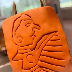 Cahokia Mounds Museum Shop - Pictures of ancients....