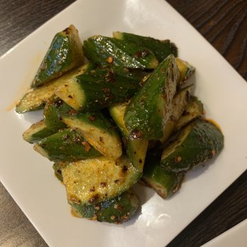 Sichuan Kitchen - Cucumber Salad(vegan) - Szechuan Near Me - Portland, Maine Sichuan Kitchen - Cucumber Salad(vegan) - Szechuan Near Me - Portland, Maine