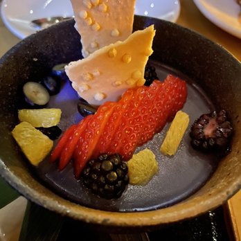 Roka Akor - Chicago - Ube pot de crème - Sushi Bars Near Me - Chicago, Illinois Roka Akor - Chicago - Ube pot de crème - Sushi Bars Near Me - Chicago, Illinois