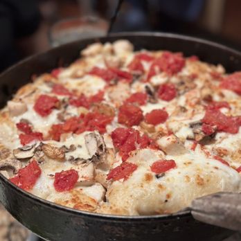 BJ's Restaurant & Brewhouse - Great White Pizza - Shareable - American Near Me - Arcadia, California BJ's Restaurant & Brewhouse - Great White Pizza - Shareable - American Near Me - Arcadia, California