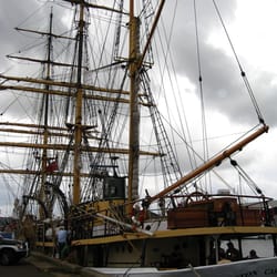 Barque Picton Castle - The Barque Picton Castle visiting Ipswich 2008