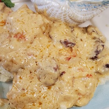 The Stuffed Mushroom Kitchen & Catering - Shrimp n grits w twice baked potato casserole. - New American Near Me - Orange, Texas The Stuffed Mushroom Kitchen & Catering - Shrimp n grits w twice baked potato casserole. - New American Near Me - Orange, Texas