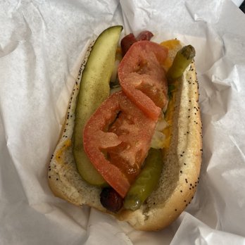 The Wieners Circle - Char cheddar dog - American Near Me - Chicago, Illinois