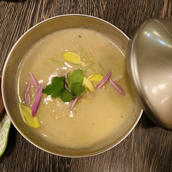 STEM Japanese Eatery - Miso cauliflower chowder - Japanese Near Me - Burnaby, British Columbia