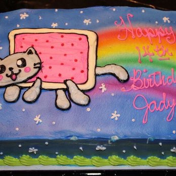 Sally's Sweet Shoppe - She totally missed the space/rainbow theme altogether. - Bakeries Near Me - Genesee Depot, Wisconsin