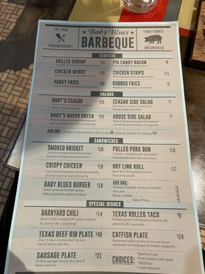 Menu photo 8 Baby Blues BBQ San Francisco, CA Menu photo 8 Baby Blues BBQ San Francisco, CA