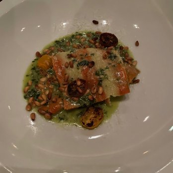 La Toque - Pasta with pesto - French Near Me - Napa, California La Toque - Pasta with pesto - French Near Me - Napa, California