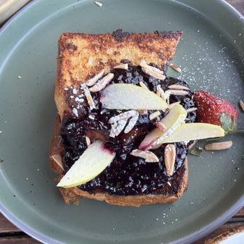 OB Surf Lodge - Brie stuffed French toast - Breakfast & Brunch Near Me - San Diego, California OB Surf Lodge - Brie stuffed French toast - Breakfast & Brunch Near Me - San Diego, California