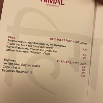Himal - Menu - Himalayan/Nepalese Near Me - Innsbruck, 7