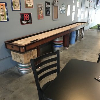 Three Sheets Craft Beer Bar - All fun and games...shuffleboard! - Beer Bar Near Me - Dublin, California