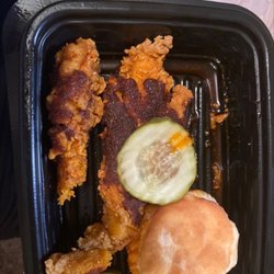 KFC - Nashville Hot Tenders Combo Is it supposed to look like this?