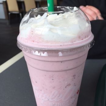 Triple O's - a pink drink with a green straw - American Near Me - Surrey, British Columbia Triple O's - a pink drink with a green straw - American Near Me - Surrey, British Columbia