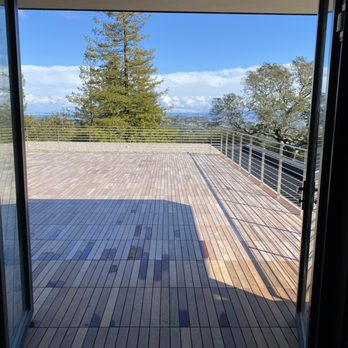 2K Builders - a view of the deck from the living room - General Contractors Near Me