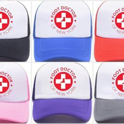 Foot Doctor Of New York - Raphael Lilker DPM - New Retro FootDocNY Trucker Snap-Back Hats!