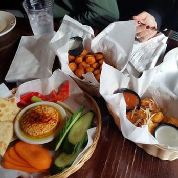 The Aberdeen Tap - Hummus, fried mac N ' cheese, and sweet potato tots to start. . . - Bars Near Me - Chicago, Illinois The Aberdeen Tap - Hummus, fried mac N ' cheese, and sweet potato tots to start. . . - Bars Near Me - Chicago, Illinois