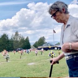 Coleman Memorial Cemetery - 80 yr. old object of complaint filed by owner.